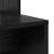 Birou cu raft Stejar negru 78.5 x 37 x 154.5 cm Lemn compozit GartenMobel Dekor