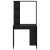 Birou cu raft Stejar negru 78.5 x 37 x 154.5 cm Lemn compozit GartenMobel Dekor