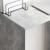 Birou cu raft Gri beton 78.5 x 37 x 154.5 cm Lemn compozit GartenMobel Dekor