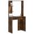 Birou cu raft Stejar afumat 78.5 x 37 x 154.5 cm Lemn compozit GartenMobel Dekor