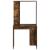 Birou cu raft Stejar afumat 78.5 x 37 x 154.5 cm Lemn compozit GartenMobel Dekor