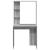 Birou cu raft sonoma gri 78.5 x 37 x 154.5 cm Lemn compozit GartenMobel Dekor