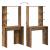 Birou cu raft Lemn vechi 78.5 x 37 x 154.5 cm Lemn compozit GartenMobel Dekor