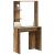 Birou cu raft Lemn vechi 78.5 x 37 x 154.5 cm Lemn compozit GartenMobel Dekor