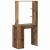 Birou cu raft Lemn vechi 78.5 x 37 x 154.5 cm Lemn compozit GartenMobel Dekor