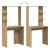 Birou stejar artizanal 78.5 x 37 x 154.5 cm Lemn compozit GartenMobel Dekor