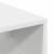 Birou cu raft cu depozitare Alb 102 x 50 x 124 cm Lemn compozit GartenMobel Dekor