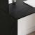 Birou cu raft Stejar negru 102 x 50 x 124 cm Lemn compozit GartenMobel Dekor