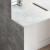 Birou cu raft Gri beton 102 x 50 x 124 cm Lemn compozit GartenMobel Dekor