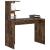 Birou cu raft Stejar afumat 102 x 50 x 124 cm Lemn compozit GartenMobel Dekor