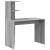 Birou cu raft sonoma gri 102 x 50 x 124 cm Lemn compozit GartenMobel Dekor