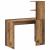 Birou cu raft Lemn vechi 102 x 50 x 124 cm Lemn compozit GartenMobel Dekor