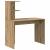 Birou cu raft stejar artizanal 102 x 50 x 124 cm Lemn compozit GartenMobel Dekor