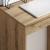 Birou stejar artizanal 60 x 40 x 76 cm Lemn compozit GartenMobel Dekor