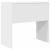 Birou Alb 80 x 40 x 76 cm Lemn compozit GartenMobel Dekor