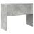 Birou Gri beton 100 x 40 x 76 cm Lemn compozit GartenMobel Dekor