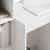 Birou Alb 60 x 50 x 76 cm Lemn compozit GartenMobel Dekor