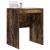 Birou Stejar afumat 60 x 50 x 76 cm Lemn compozit GartenMobel Dekor