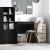 Birou Stejar negru 70 x 50 x 76 cm Lemn compozit GartenMobel Dekor