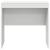 Birou Alb 80 x 50 x 76 cm Lemn compozit GartenMobel Dekor