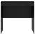 Birou Stejar negru 80 x 50 x 76 cm Lemn compozit GartenMobel Dekor