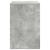 Birou Gri beton 100 x 50 x 76 cm Lemn compozit GartenMobel Dekor