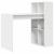 Birou cu raft Alb 108 x 55 x 103.5 cm Lemn compozit GartenMobel Dekor