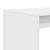 Birou cu raft Alb 108 x 55 x 103.5 cm Lemn compozit GartenMobel Dekor