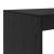 Birou cu raft Stejar negru 108 x 55 x 103.5 cm Lemn compozit GartenMobel Dekor