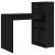 Birou cu raft Stejar negru 108 x 55 x 103.5 cm Lemn compozit GartenMobel Dekor