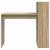 Birou cu raft Stejar sonoma 108 x 55 x 103.5 cm Lemn compozit GartenMobel Dekor