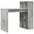 Birou cu raft Gri din beton 108 x 55 x 103.5 cm Lemn compozit GartenMobel Dekor