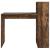 Birou cu raft Stejar afumat 108 x 55 x 103.5 cm Lemn compozit GartenMobel Dekor