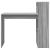 Birou cu raft Gri Sonoma 108 x 55 x 103.5 cm Lemn compozit GartenMobel Dekor
