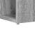 Birou cu raft Gri Sonoma 108 x 55 x 103.5 cm Lemn compozit GartenMobel Dekor