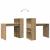 Birou Stejar Artizanal 108 x 55 x 103.5 cm Lemn compozit GartenMobel Dekor