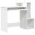 Birou cu raft Alb 106 x 40 x 88.5 cm Lemn compozit GartenMobel Dekor
