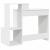 Birou cu raft Alb 106 x 40 x 88.5 cm Lemn compozit GartenMobel Dekor
