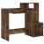Birou cu raft Stejar afumat 106 x 40 x 88.5 cm Lemn compozit GartenMobel Dekor