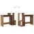Birou cu raft Lemn vechi 106 x 40 x 88.5 cm Lemn compozit GartenMobel Dekor