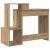 Birou cu raft Stejar Artizanal 106 x 40 x 88.5 cm Lemn compozit GartenMobel Dekor