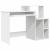 Birou cu depozitare Alb 120.5 x 44 x 88.5 cm Lemn compozit GartenMobel Dekor