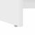 Birou cu depozitare Alb 120.5 x 44 x 88.5 cm Lemn compozit GartenMobel Dekor