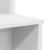 Birou cu depozitare Alb 120.5 x 44 x 88.5 cm Lemn compozit GartenMobel Dekor