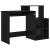 Birou cu depozitare cu raft Stejar Negru 120.5 x 44 x 88.5 cm GartenMobel Dekor
