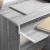 Birou cu depozitare cu raft sonoma gri 120.5 x 44 x 88.5 cm GartenMobel Dekor