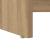 Birou cu depozitare stejar artizanal 120.5 x 44 x 88.5 cm GartenMobel Dekor