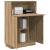 Birou stejar artizanal 71.5 x 31.5 x 106.5 cm Lemn compozit GartenMobel Dekor