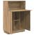 Birou stejar artizanal 71.5 x 31.5 x 106.5 cm Lemn compozit GartenMobel Dekor