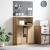 Birou stejar artizanal 71.5 x 31.5 x 106.5 cm Lemn compozit GartenMobel Dekor